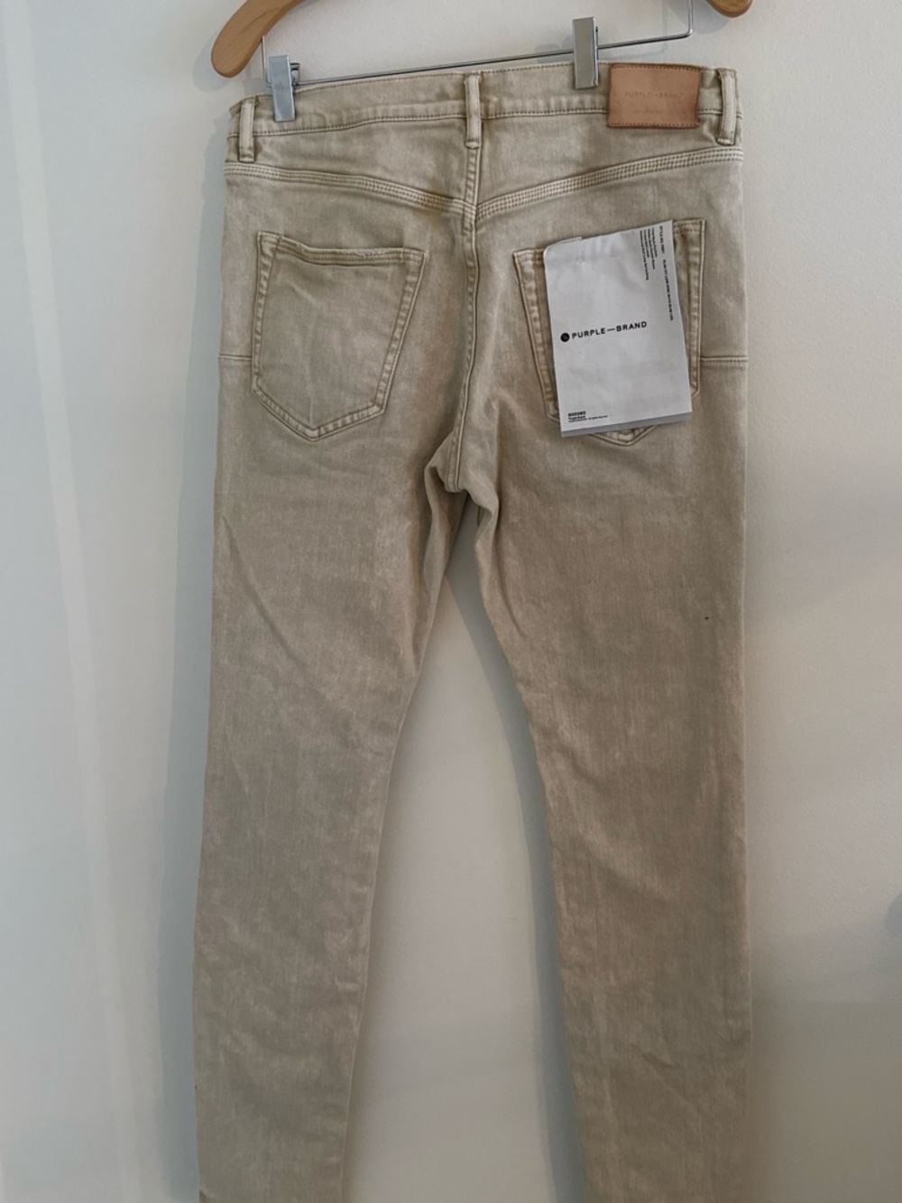 Purple Brand Men’s Beige Slim Jeans